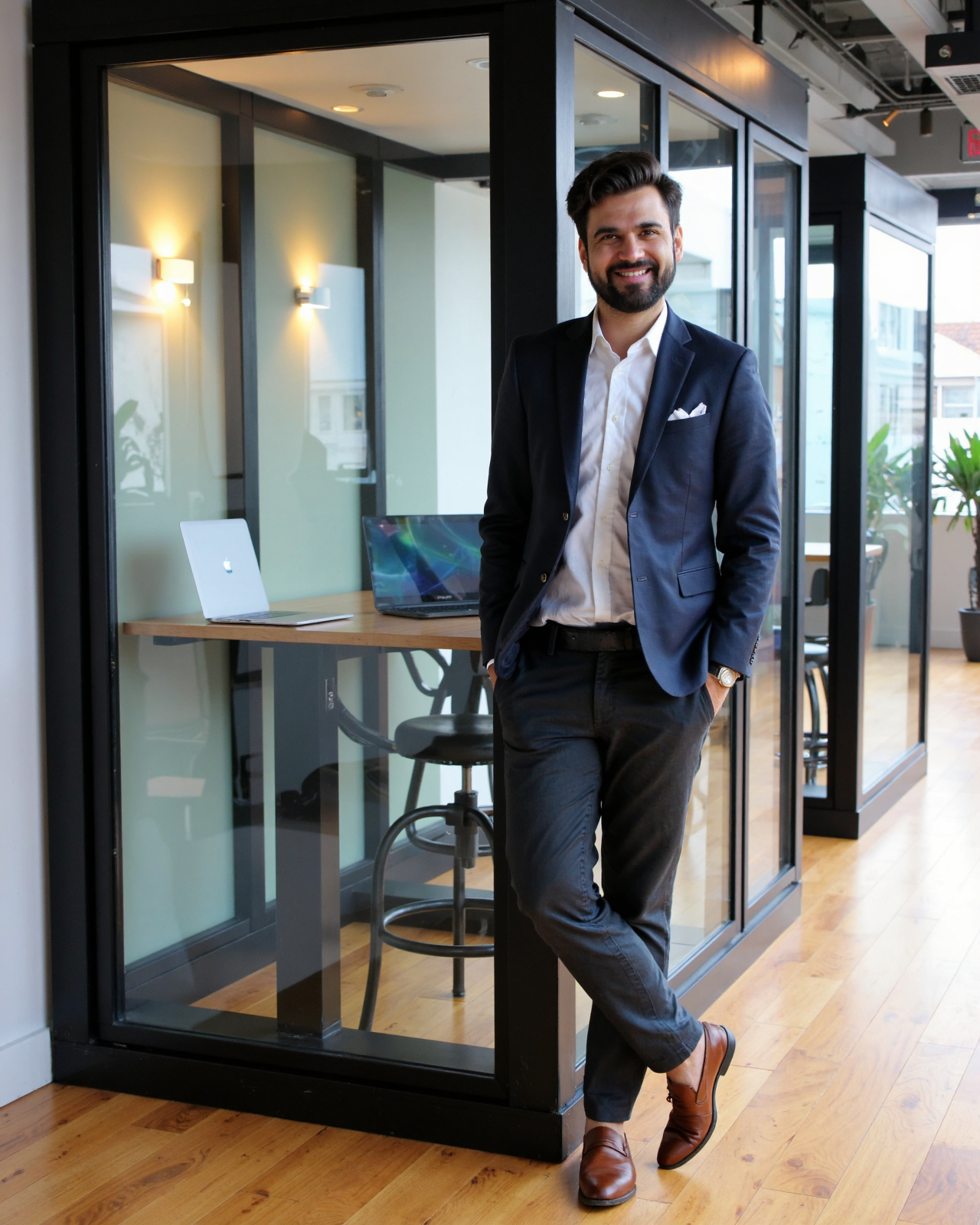 Template example Business Casual 1 (male)